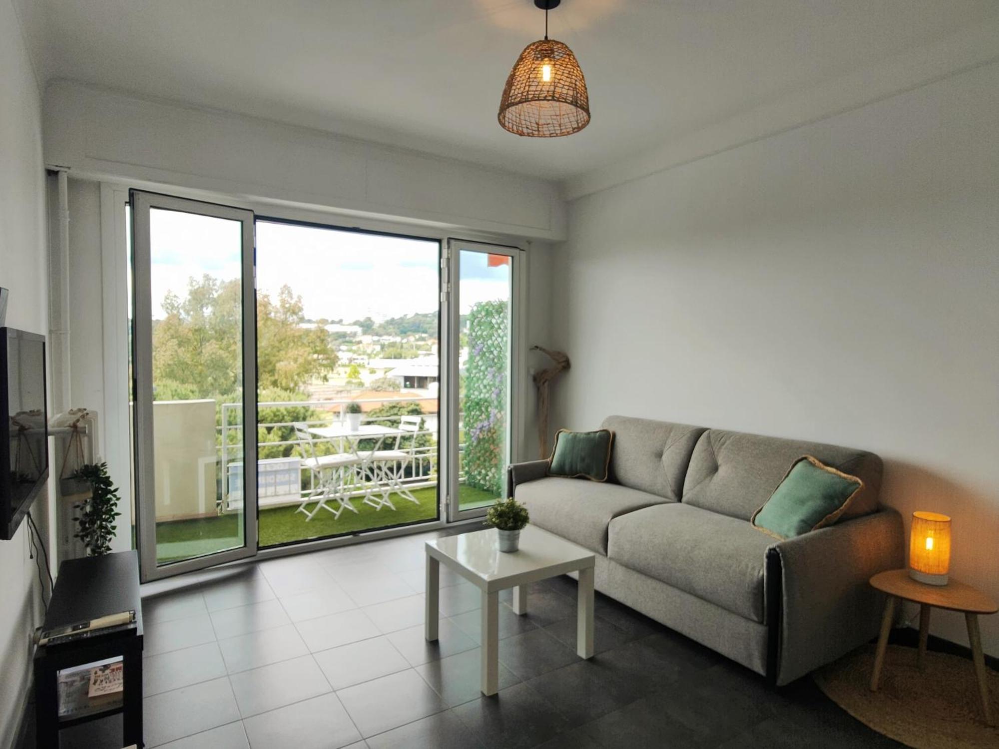 Appartement Vue Mer Cagnes-sur-Mer Eksteriør billede
